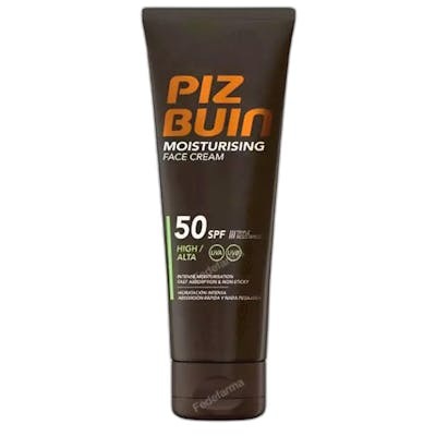 Piz Buin Crema Facial Moisturising SPF50+ 50 ml Piz Buin Crema Facial Moisturising SPF50+ 50 ml