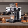 Cecotec Cafetera Express de Brazo Power Espresso 20 Barista 20bar 2200W molinillo vaporizador
