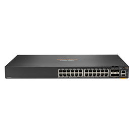 HPE Aruba Networking CX 6200F Switch 24 Puertos Gigabit, Clase-4 PoE 370W, 4SFP+, Conmutador Gestionado Capa L3, Montaje en Rack