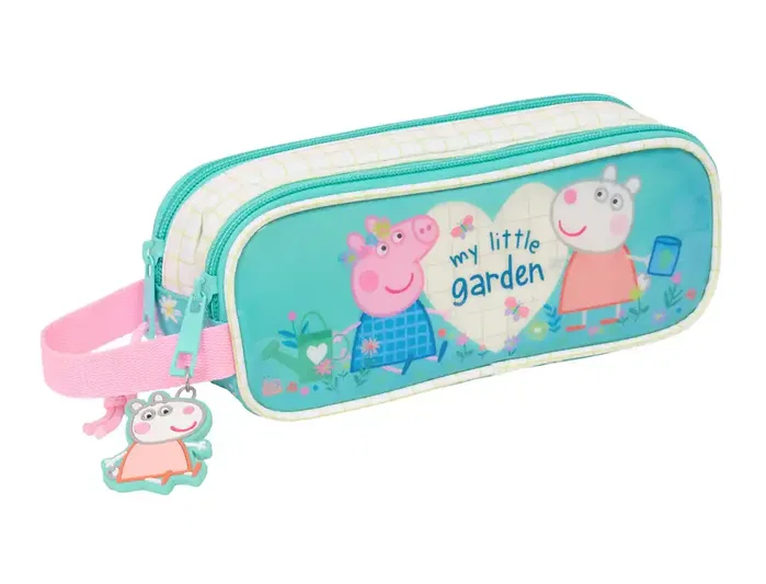 Safta Portatodo Doble Peppa Pig Pretty Flowers Safta Portatodo Doble Peppa Pig Pretty Flowers