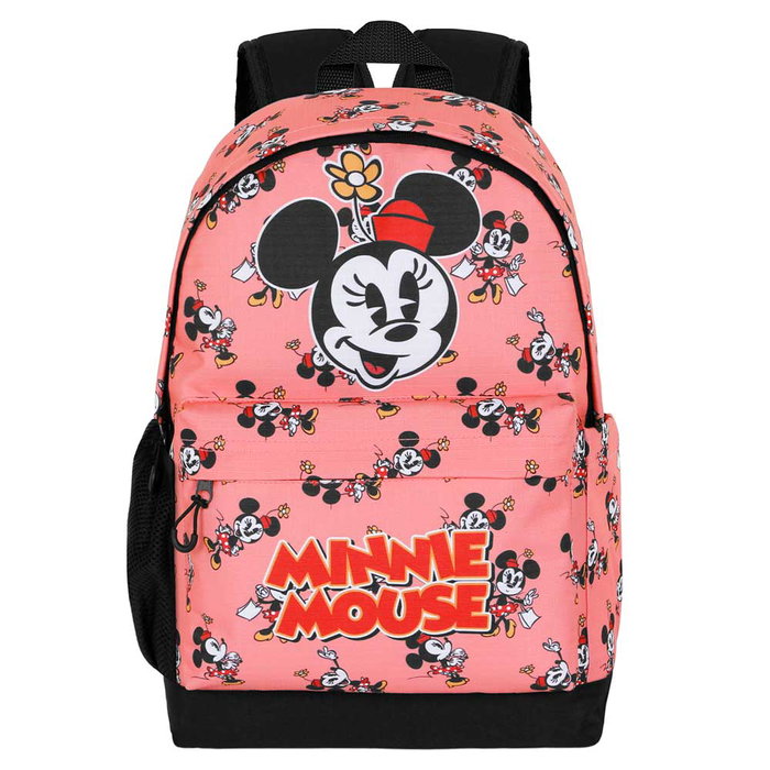 Disney Minnie Mouse Mochila HS PLUS Aqua Rosa Ripstop 23L Bolso Escolar Urbano