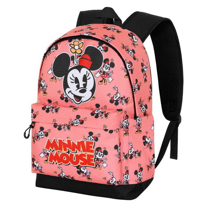 Disney Minnie Mouse Mochila HS PLUS Aqua Rosa Ripstop 23L Bolso Escolar Urbano Disney Minnie Mouse Mochila HS PLUS Aqua Rosa Ripstop 23L Bolso Escolar Urbano