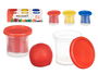 Pincello Set 3 Plastilinas 100 Gramos Rojo Azul Amarillo 22 x 7.3 x 7.3 cm (Set de 12)