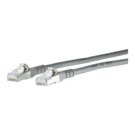 METZ CONNECT Patch Cable Cat.6A S/FTP RJ-45 Macho a Macho 2.5 m Gris, 1308452533-E, AWG 26/7, 10 Gbit/s