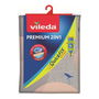 Vileda Funda Premium 2 en 1 para Tablas de Planchar Extra Gruesa, Gris, Medidas 110 x 30 cm hasta 130 x 45 cm