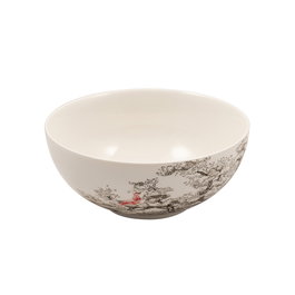 Le coq Juego de 4 Cuencos de Porcelana Alúmina 18.5 cm Colección Kerasia