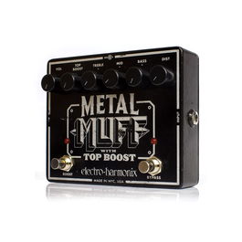 EHX Metal Muff Pedal de Efectos Distorsión con Top Boost