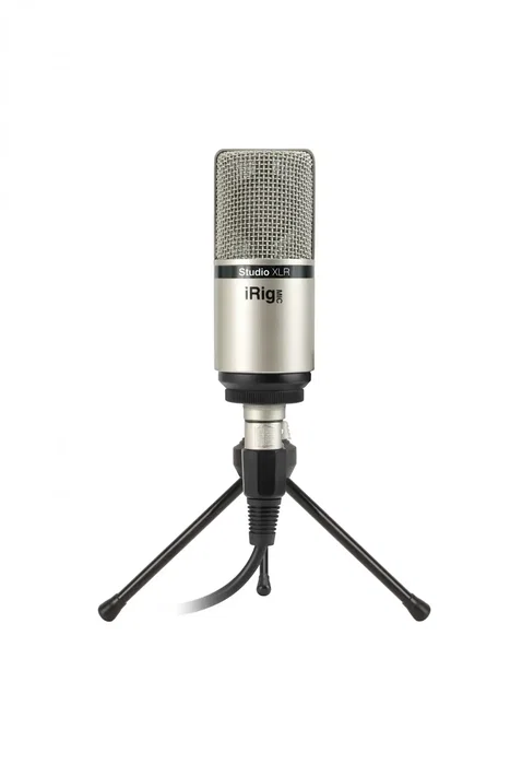 IKMULTIMED Micrófono Condensador Studio XLR iRig Mic Studio XLRCápsula 1" Patrón Polar Cardioide Respuesta en Frecuencia 20Hz-20kHz Conector XLR Macho