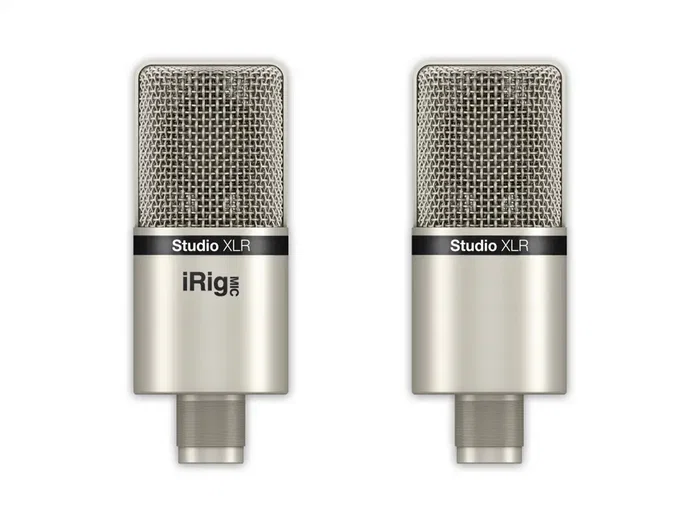 IKMULTIMED Micrófono Condensador Studio XLR iRig Mic Studio XLRCápsula 1" Patrón Polar Cardioide Respuesta en Frecuencia 20Hz-20kHz Conector XLR Macho
