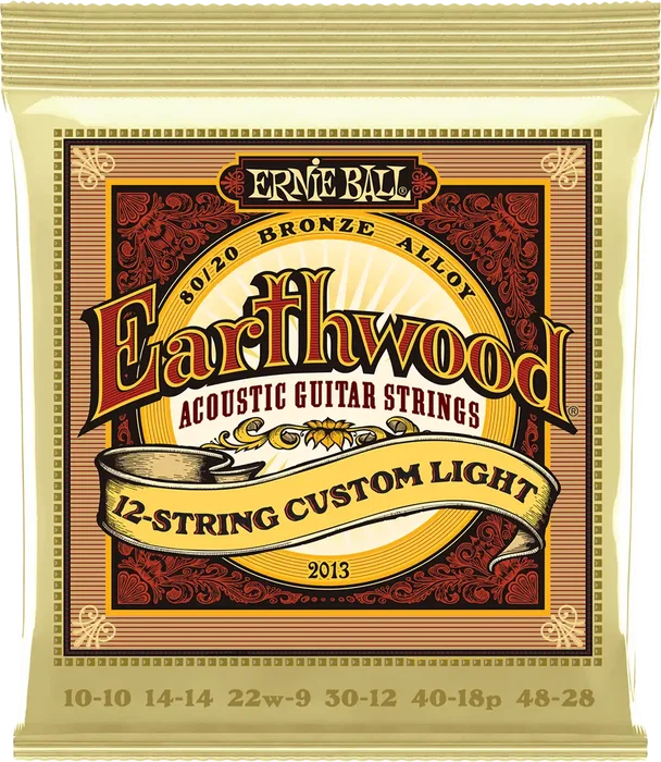 Ernieball Juego Acústica Earthwood 80/20 Bronze (12 St.) Light 10-48 Cuerdas Guitarra Bronce Ernieball Juego Acústica Earthwood 80/20 Bronze (12 St.) Light 10-48 Cuerdas Guitarra Bronce