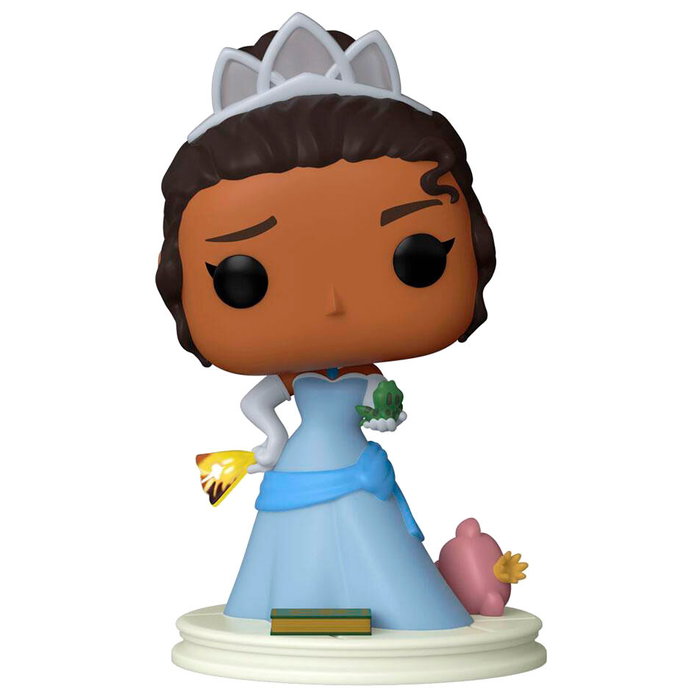 Funko Figura POP Disney Ultimate Princess Tiana Vinilo 9cm Caja Regalo