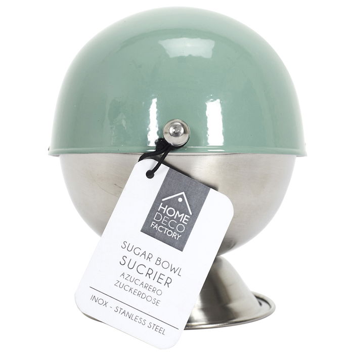 Home Deco Factory Azucarero Acero Inoxidable Retro Colores Surtidos para Mesa 10x11 cm Home Deco Factory Azucarero Acero Inoxidable Retro Colores Surtidos para Mesa 10x11 cm