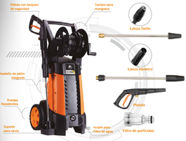 STAYER Hidrolimpiadora HL 2700 2500 W 160 Bares