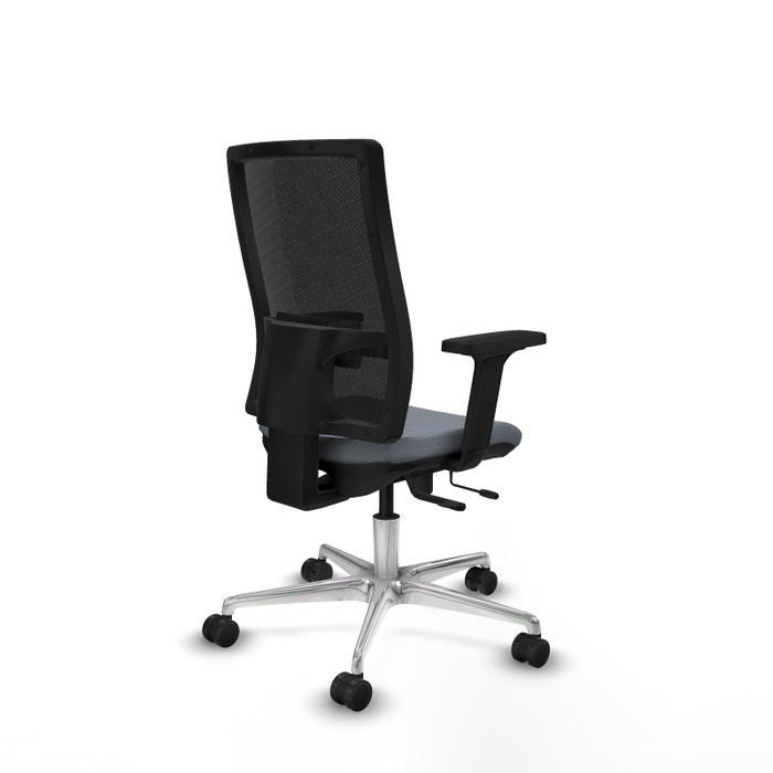 PIQUERAS Y CRESPO Silla de oficina Horna Gris y Negro con mecanismo Sincro/Traslack PIQUERAS Y CRESPO Silla de oficina Horna Gris y Negro con mecanismo Sincro/Traslack