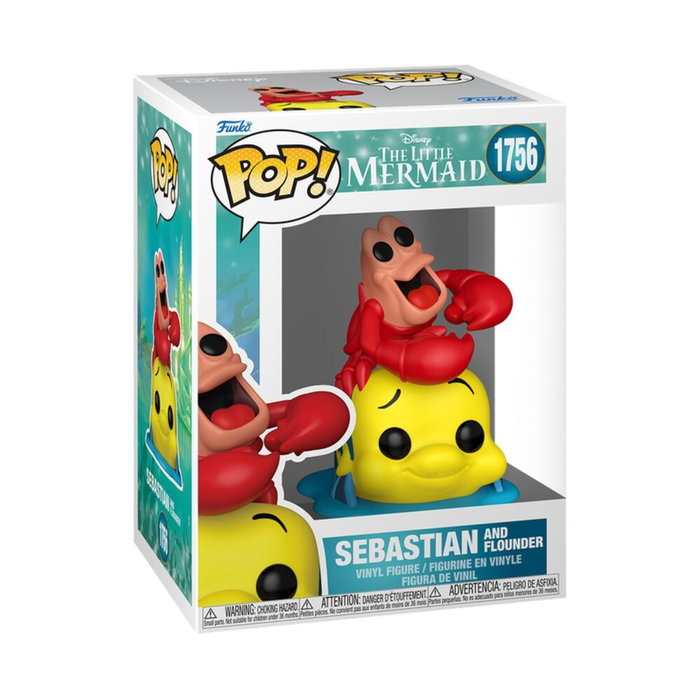 Funko Disney Figura POP! Vinyl Sebastian & Flounder Funko Disney Figura POP! Vinyl Sebastian & Flounder