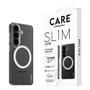 PanzerGlass SL1M Case Transparente con Qi y bolsillo para tarjetas para Samsung Galaxy S26 - Funda protectora resistente a golpes