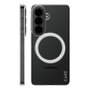 PanzerGlass SL1M Case Transparente con Qi y bolsillo para tarjetas para Samsung Galaxy S26 - Funda protectora resistente a golpes