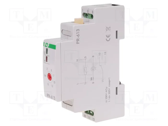 F&F Relé de instalación de prioridades SPDT 230VAC F&F Relé de instalación de prioridades SPDT 230VAC