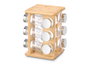 Kinvara Especiero Giratorio 12 Botes Bambu