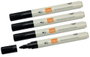 Nobo Rotuladores para Pizarra Blanca Negro 3 mm Pack de 4