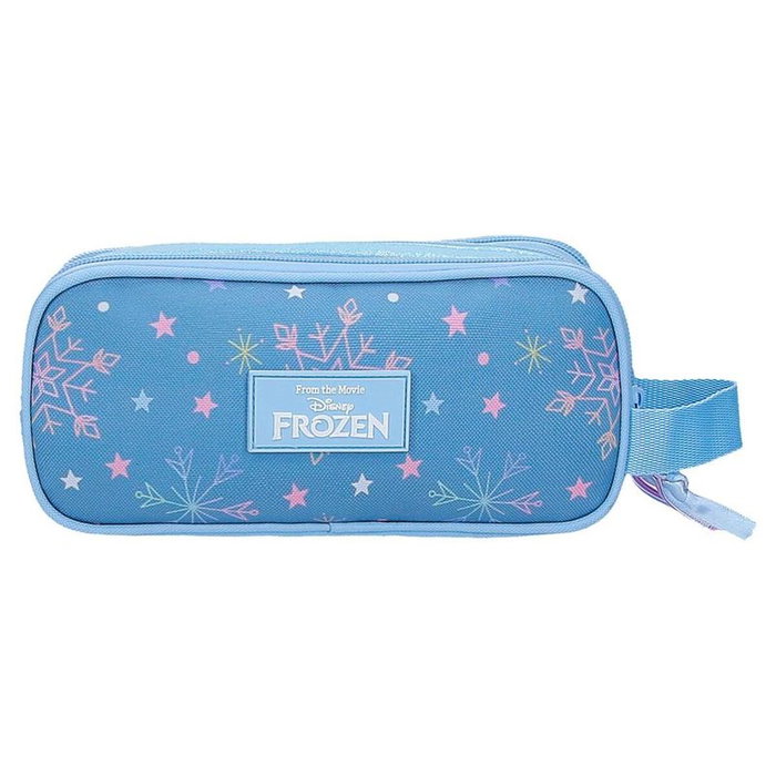 Estuche Escolar Disney Frozen Azul