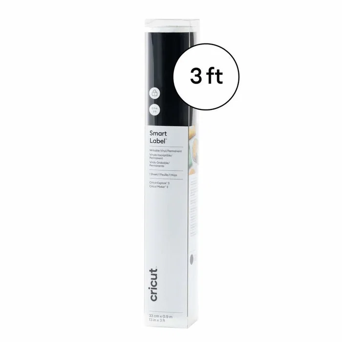 Cricut Smart Label Etiqueta Autoadhesiva Permanente Negro Cricut Smart Label Etiqueta Autoadhesiva Permanente Negro
