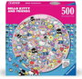 Hello Kitty and Friends Puzzle redondo (500 piezas)