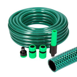 Edm Kit manguera de jardín basic 10 m de 5/8 pulg