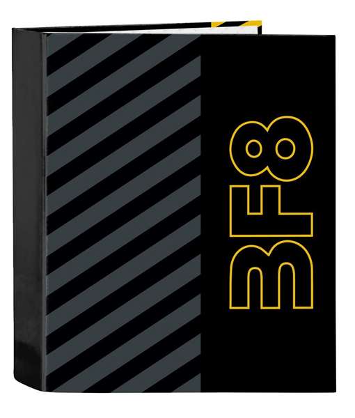 Carpeta de anillas BlackFit8 Zone Negro A4 27 x 33 x 6 cm Carpeta de anillas BlackFit8 Zone Negro A4 27 x 33 x 6 cm