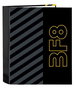 Carpeta de anillas BlackFit8 Zone Negro A4 27 x 33 x 6 cm