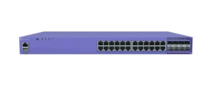 Extreme Networks ExtremeSwitching 5320-24T–8XE - Conmutador L3 Gestionado, 24 Puertos RJ-45 10/100/1000 + 8 SFP+, Apilable, 1U, Montaje en Rack