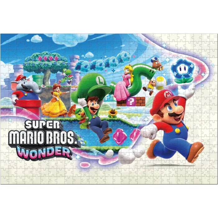 Winning Moves Rompecabezas WIN1729319301178 Super Mario Wonder 500 Piezas, A partir de 8 años