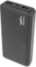Forever Setty 20000 mAh Negro