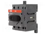 ABB OT63F3 Interruptor de mando 3P Gris IP20