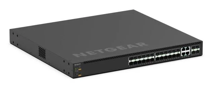 Netgear MSM4328F Conmutador Gestionado Capa 3 4x Puertos 10G Ethernet (100/1000/10000) 24 SFP+ Rack 1U Color Negro