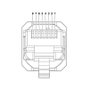 Phoenix Contact VS-08-RJ45-5-Q IP20 Conector RJ45