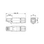 Phoenix Contact VS-08-RJ45-5-Q IP20 Conector RJ45