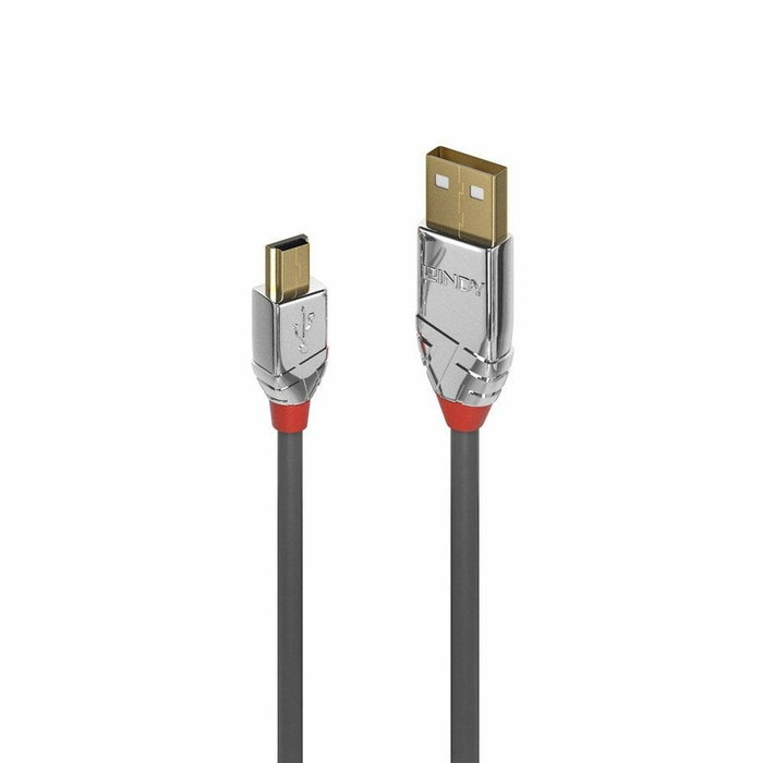 Lindy Cable USB 2.0 Tipo A a Mini-B de 2m Gris