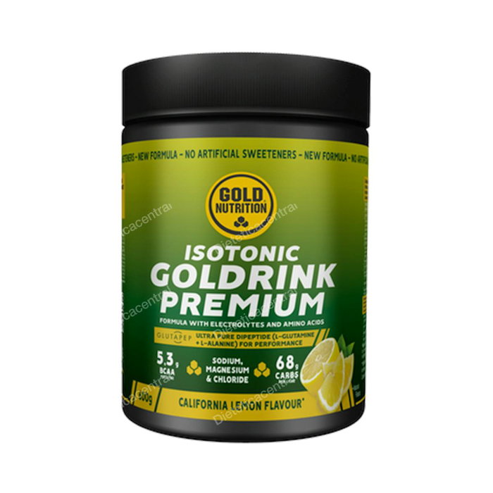 GOLD NUTRITION GOLD DRINK PREMIUM Limón 600g GOLD NUTRITION GOLD DRINK PREMIUM Limón 600g