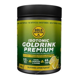 Gold Nutrition Gold Drink Premium Bebida Isotónica Limón 600gr
