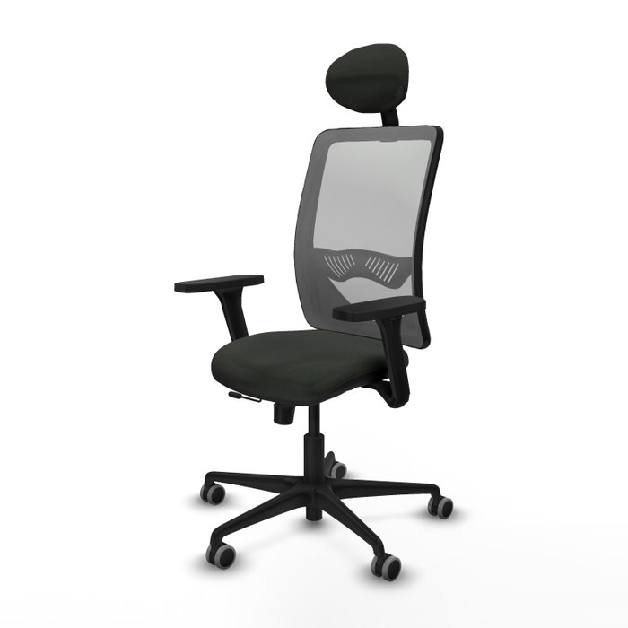 PIQUERAS Y CRESPO Silla de oficina Zulema con mecanismo Sincro/Traslack, Brazos 3D y Cabecero Fijo PIQUERAS Y CRESPO Silla de oficina Zulema con mecanismo Sincro/Traslack, Brazos 3D y Cabecero Fijo