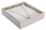 DKD Home Decor Bandana pastel Servilletero Shabby Azul Rosa 18 x 18 x 4 cm (6 Unidades)