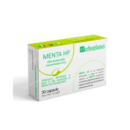 Herboplanet Menta HP 30 Cápsulas - Complemento Alimenticio para la Función Digestiva y Ayuda con los Gases