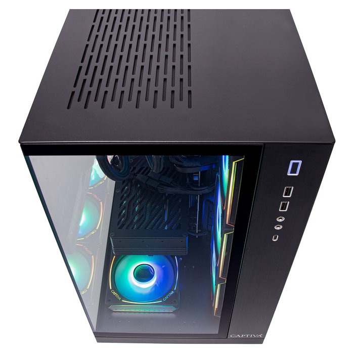 Captiva PC Gaming R89-083 AMD Ryzen 7 9800X3D 32GB RAM 2TB SSD NVIDIA GeForce RTX 5080 Windows 11 Home