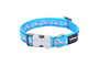 Red Dingo Collar Ajustable Flamingo Turquoise 20 mm x 31-47 cm Nylon