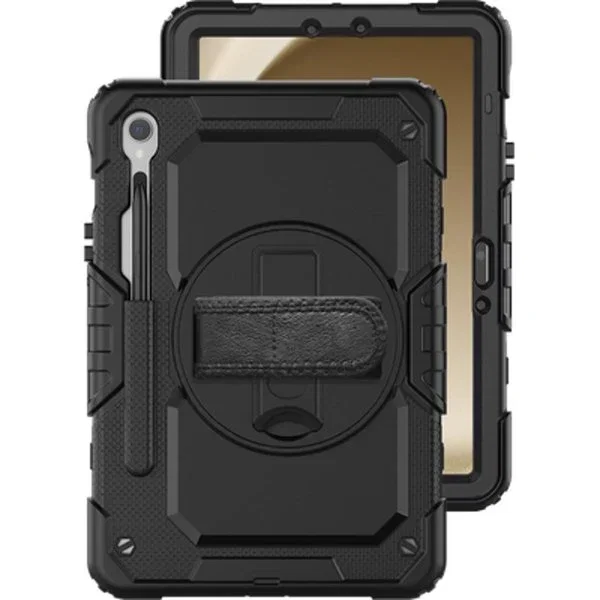 Just In Case Funda para Samsung Galaxy Tab S9/S9 FE Shockproof Rotating 360º Negro Just In Case Funda para Samsung Galaxy Tab S9/S9 FE Shockproof Rotating 360º Negro