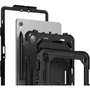Just In Case Funda para Samsung Galaxy Tab S9/S9 FE Shockproof Rotating 360º Negro