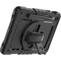 Just In Case Funda para Samsung Galaxy Tab S9/S9 FE Shockproof Rotating 360º Negro