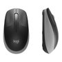 Logitech M190 Ratón Inalámbrico Ergonómico Gris