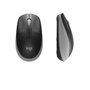 Logitech M190 Ratón Inalámbrico de Tamaño Completo, RF Wireless, Alkaline, Gris